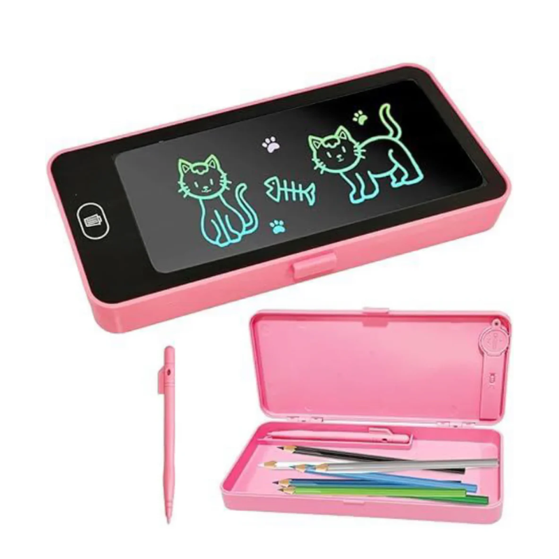 Kids Writing Pad with Pencil Box
