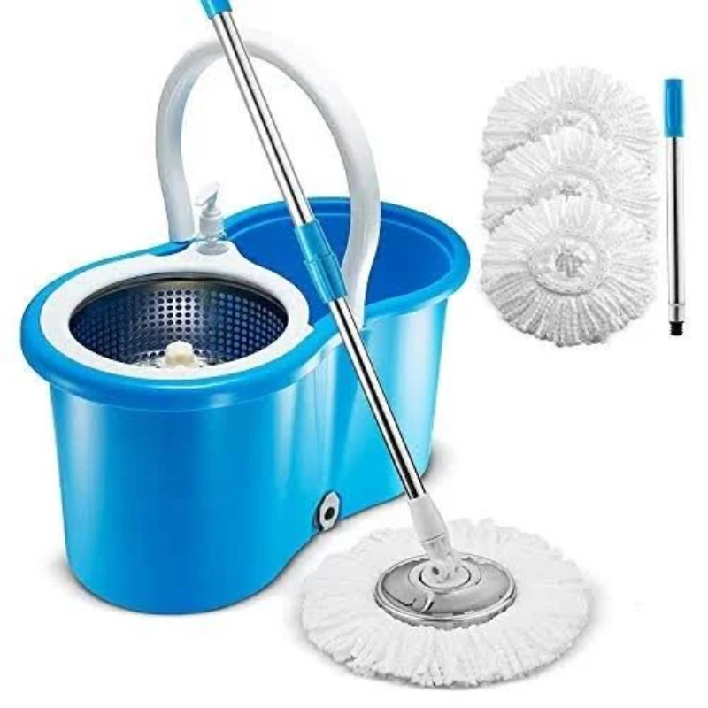 Easy Mop Steel Strainer with Mop Stick (Minimum Order Quantity 1 Carton/30 PCs)
