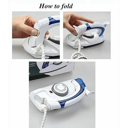 Foldable Steamer Iron (Minimum Order Quantity 1 Carton/64 Pcs)