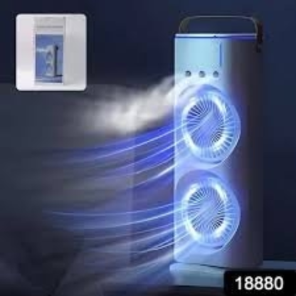 Double Nano Mist Fan (Minimum Order Quantity 1 Carton/20 PCs)