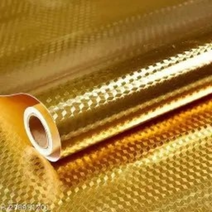 Golden Foil Sheet 40cm x 200cm (Minimum Order Quantity 1 Carton/150 PCs)