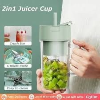 2 in 1 Straw Juicer (Minimum Order Quantity 1 Carton/70-72 PCs)