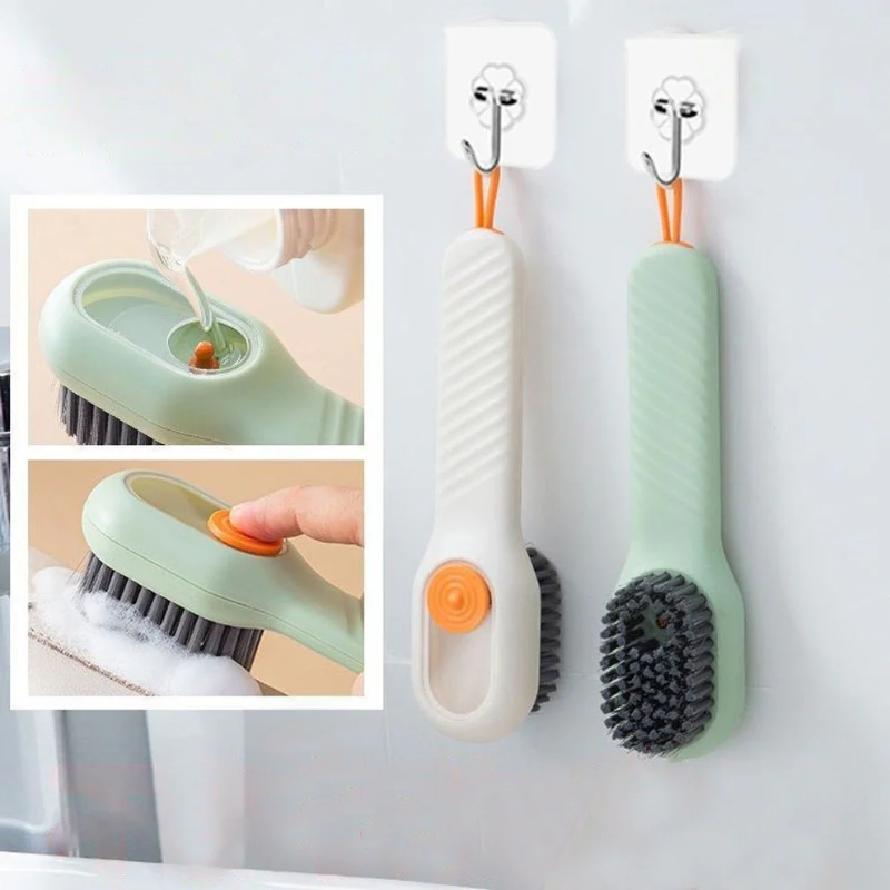 Multifunctional Liquid Cleaning Shoe Brush (Minimum Order Quantity 1 Carton/300 PCs)