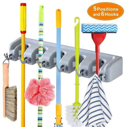 5 in 1 Mop Holder (Minimum Order Quantity 1 Carton/50 PCs)