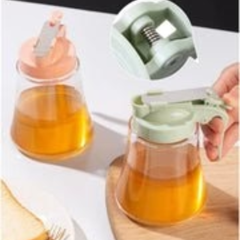 Glass Honey Bottle (Minimum Order Quantity 1 Carton/80 PCs)
